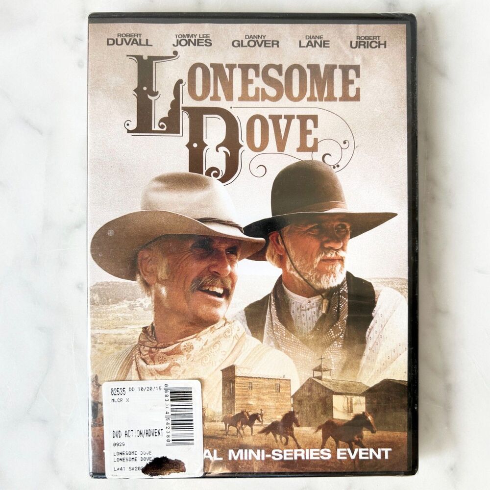 Lonesome Dove Western 1989 TV Mini-Series DVD 2 Disc Set New Sealed